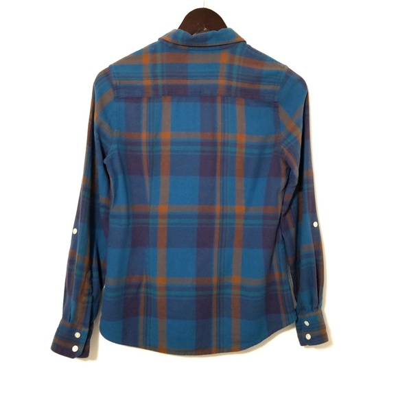 Lucky Brand Plaid Flannel Button Down - Picture 4 of 6